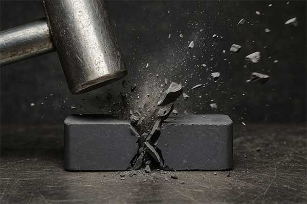 0. demagnetize ferrite magnet by mechanical shock-min.webp