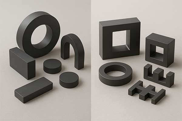 1. hard ferrite magents and soft ferrite metal-min.webp